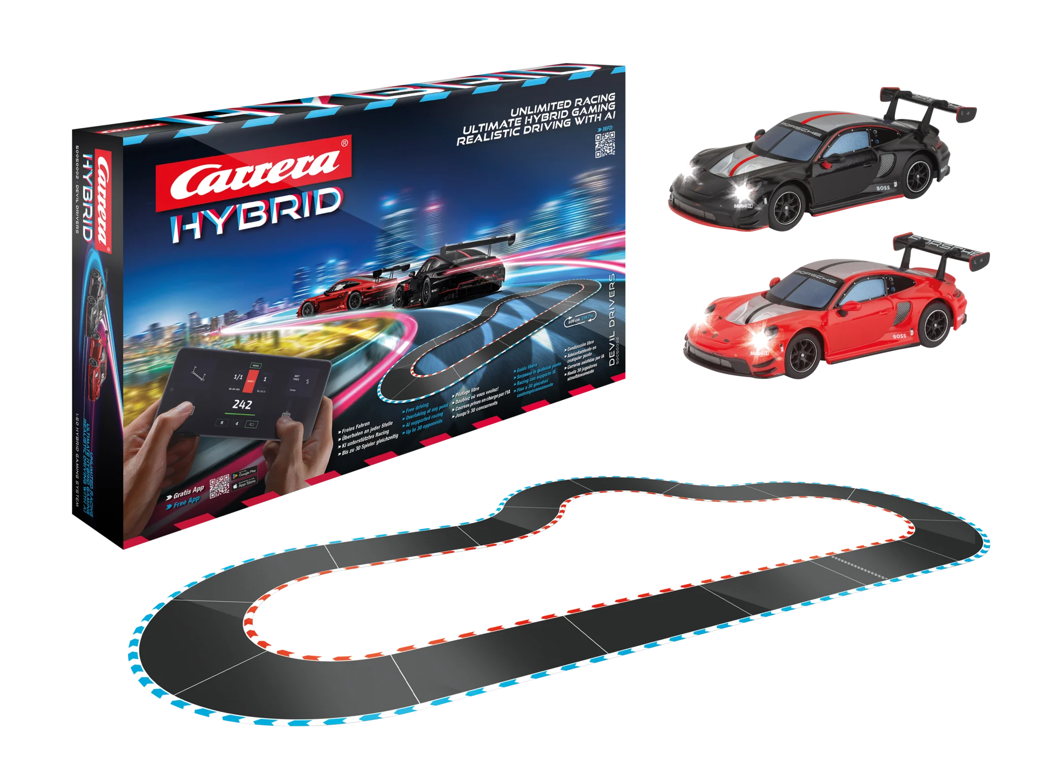 Carrera Hybrid Circuit Devil Drivers 50050002