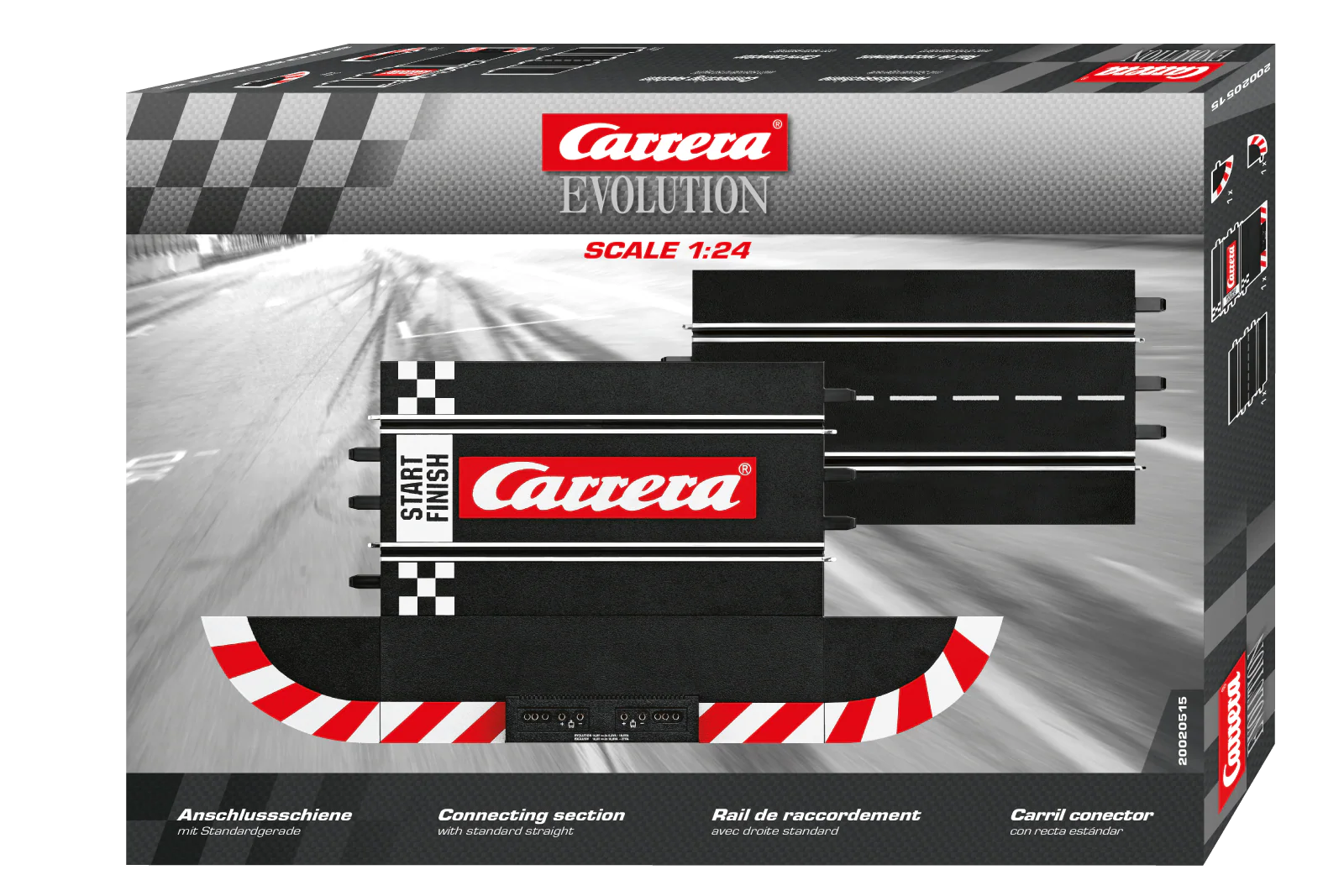 Carrera Rail de raccordement 124/132 20515 - Image 2