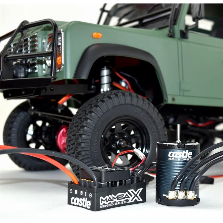 CASTLE Combo Mamba X + 1406 2280KV Sensored - Image 2