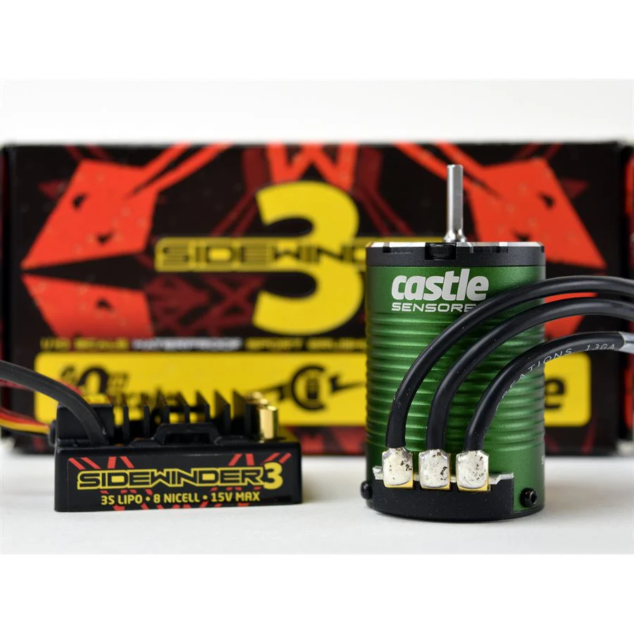 CASTLE Combo Sidewinder SV3 + 1406 6900Kv - Image 2