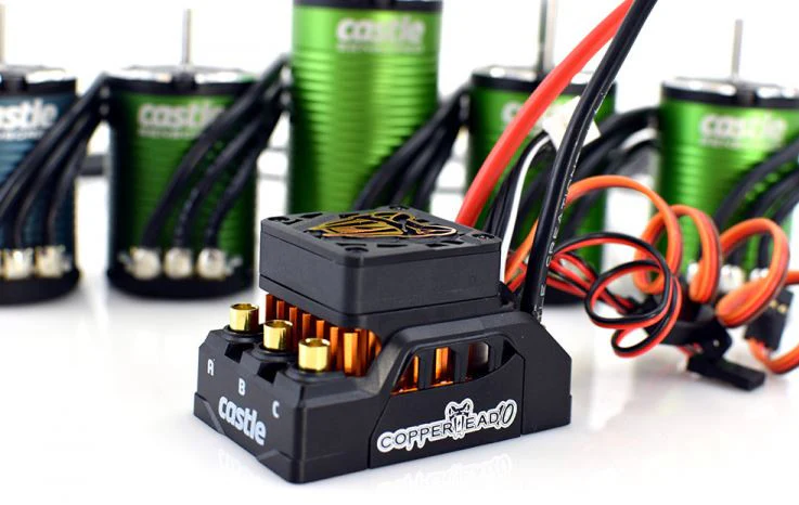 Castle Combo Variateur Cooperhead 10 + Moteur 5700 Kv
