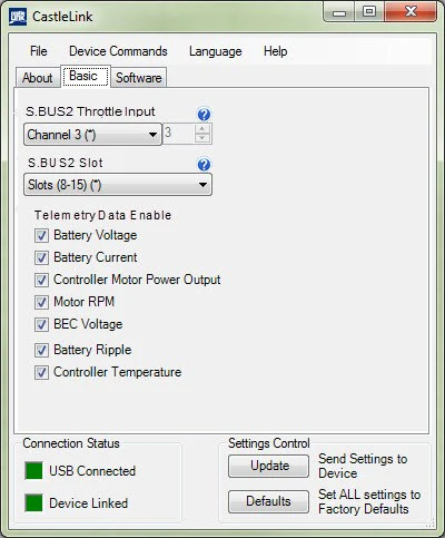 Castle Telemetry Link pour radio Futaba S.Bus 010-0152-00 - Image 4