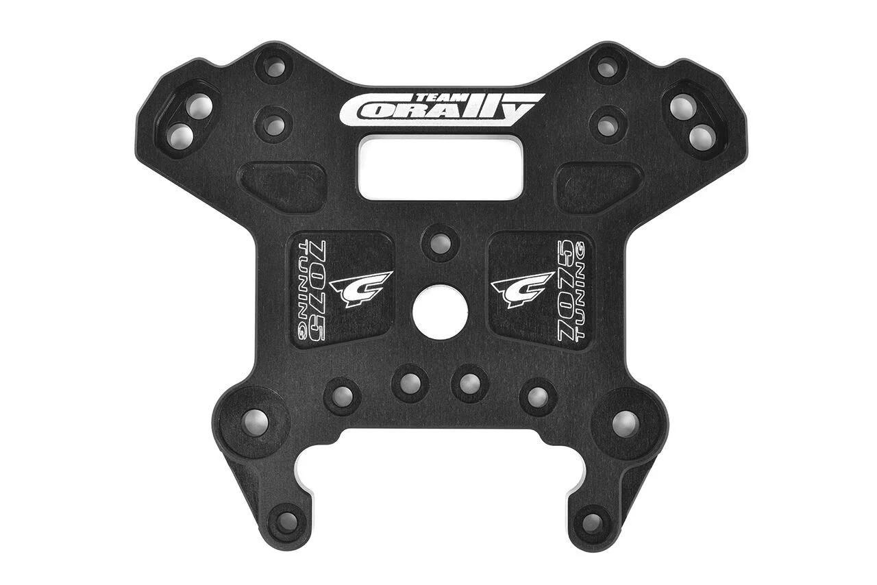 Corally Support Amortisseurs Avant Alu Hard 7075 T6 6mm Kagama C-00180-1212 - Image 2