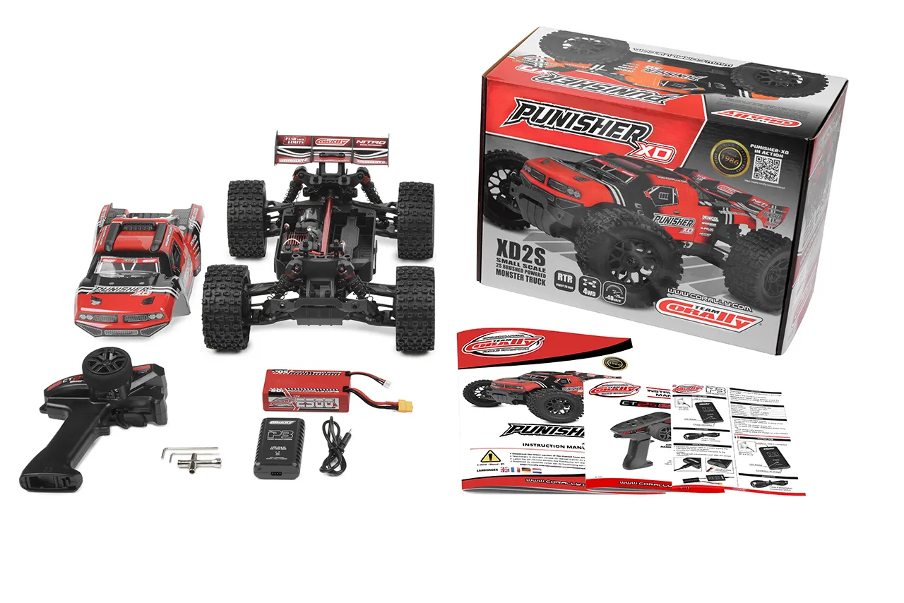 Corally Truck Punisher XD 2S RTR C-00231 - Image 5