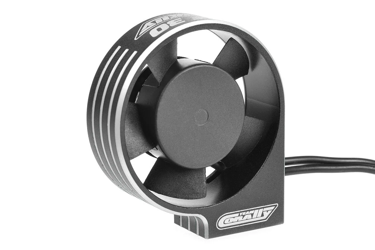 Corally Ventilateur Alu Ultra High Speed XF-30 30mm Noir C-53115-2 - Image 2