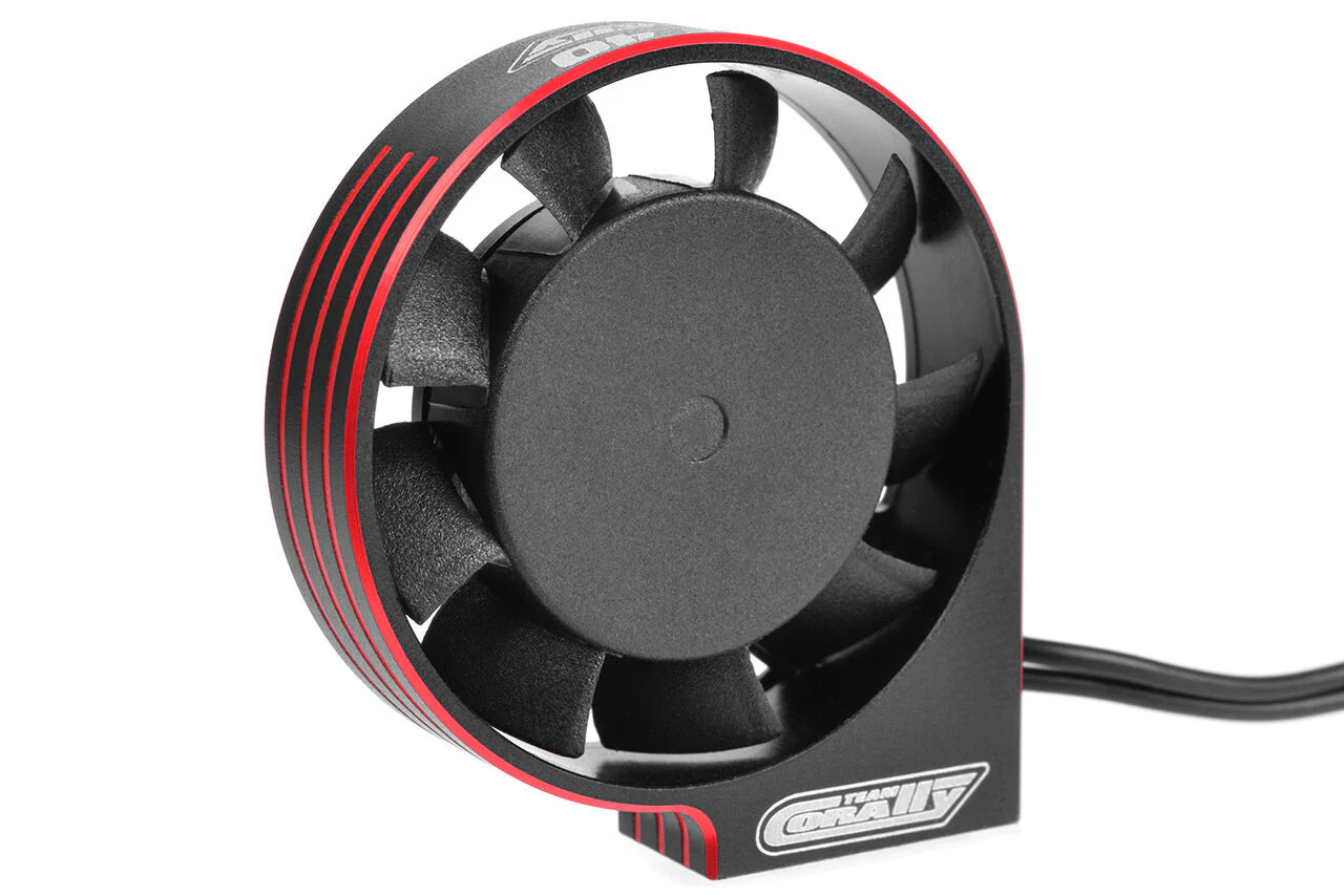Corally Ventilateur Alu Ultra High Speed XF-40 40mm Rouge C-53116-1 - Image 2