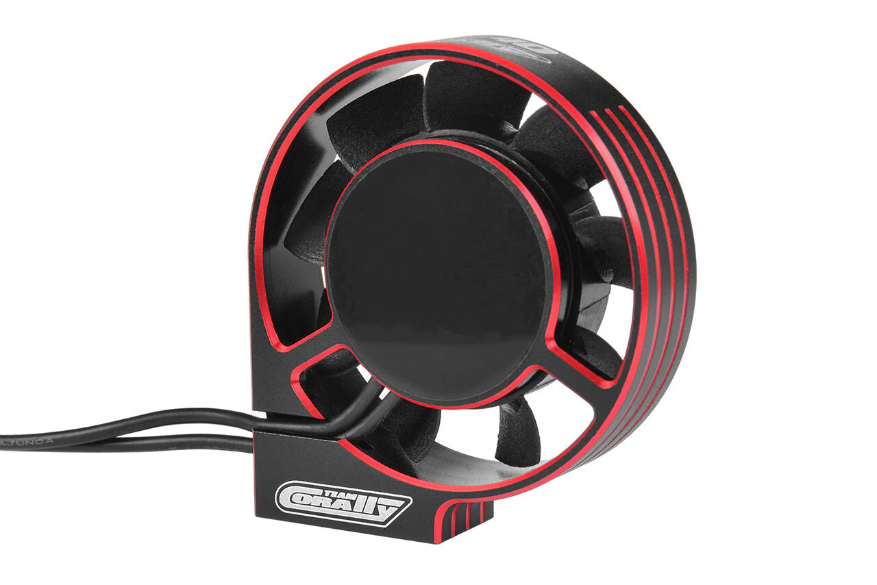 Corally Ventilateur Alu Ultra High Speed XF-40 40mm Rouge C-53116-1 - Image 3