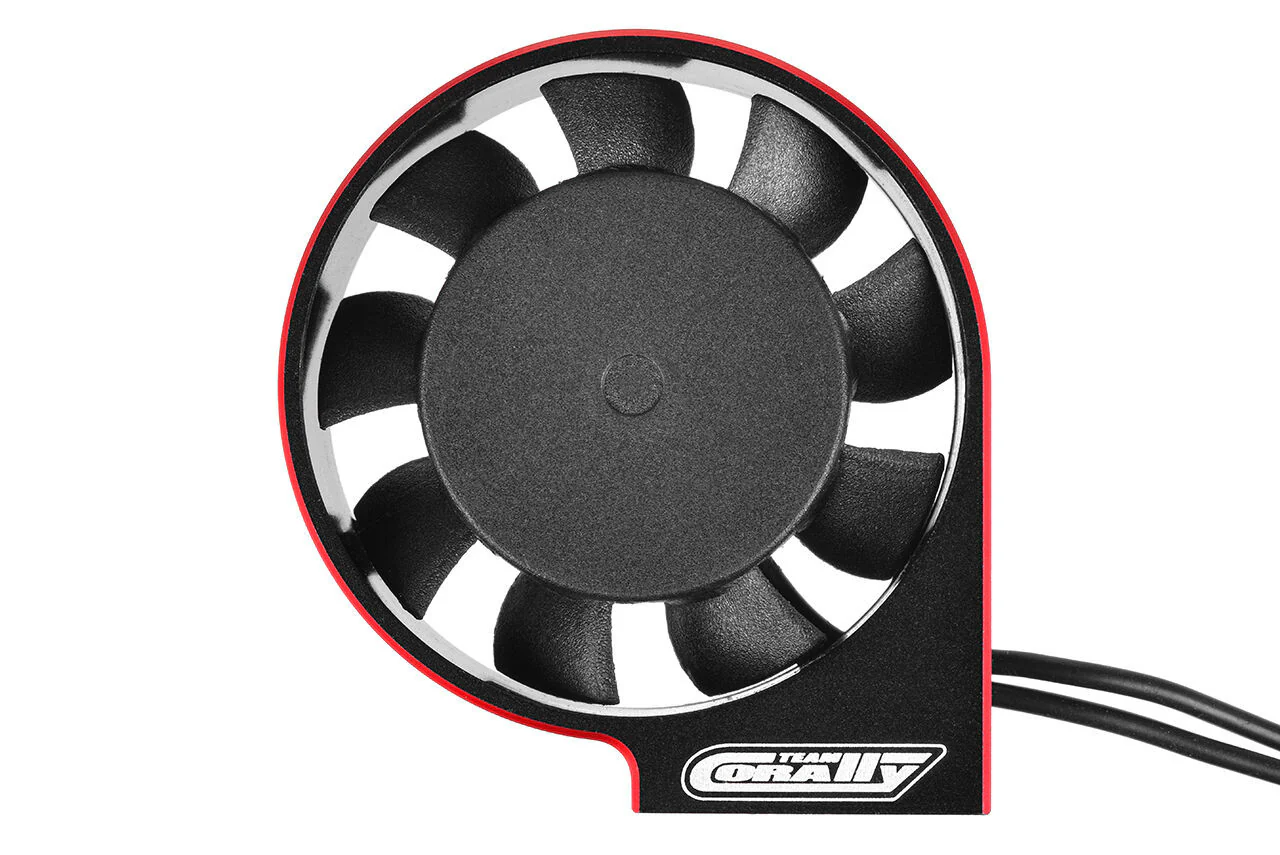 Corally Ventilateur Alu Ultra High Speed XF-40 40mm Rouge C-53116-1 - Image 4