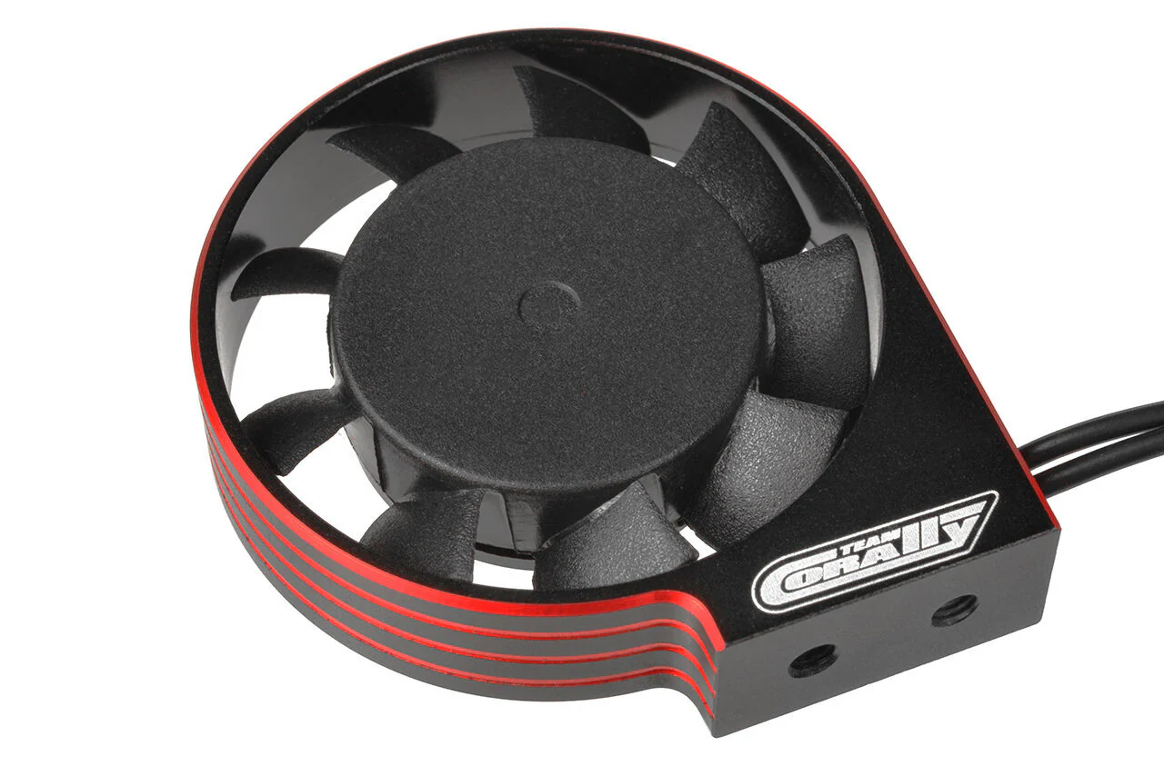 Corally Ventilateur Alu Ultra High Speed XF-40 40mm Rouge C-53116-1 - Image 5