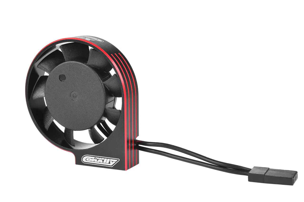 Corally Ventilateur Alu Ultra High Speed XF-40 40mm Rouge C-53116-1 - Image 6