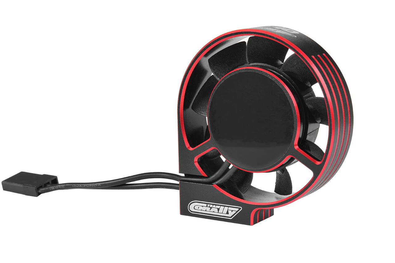 Corally Ventilateur Alu Ultra High Speed XF-40 40mm Rouge C-53116-1 - Image 7