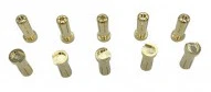 Corsatec Pk 5mm Gold Male (x10) CT60024