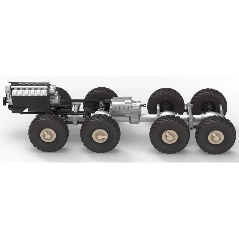 Cross-RC Camion militaire DC8 1/12 Kit - Image 13