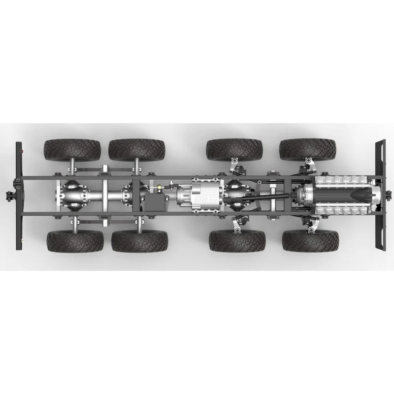 Cross-RC Camion militaire DC8 1/12 Kit - Image 14
