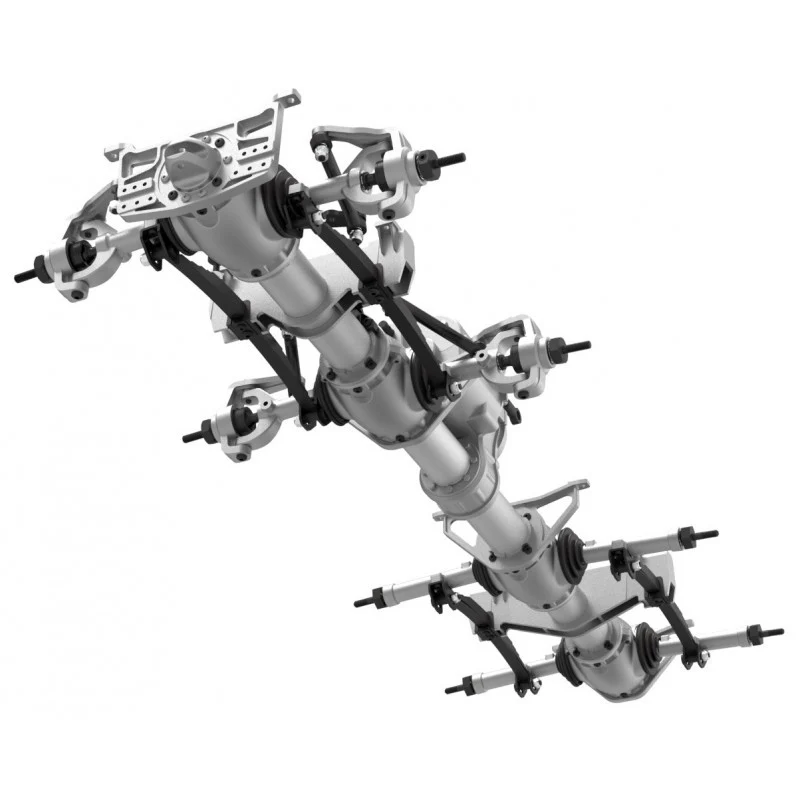 Cross-RC Camion militaire DC8 1/12 Kit - Image 16