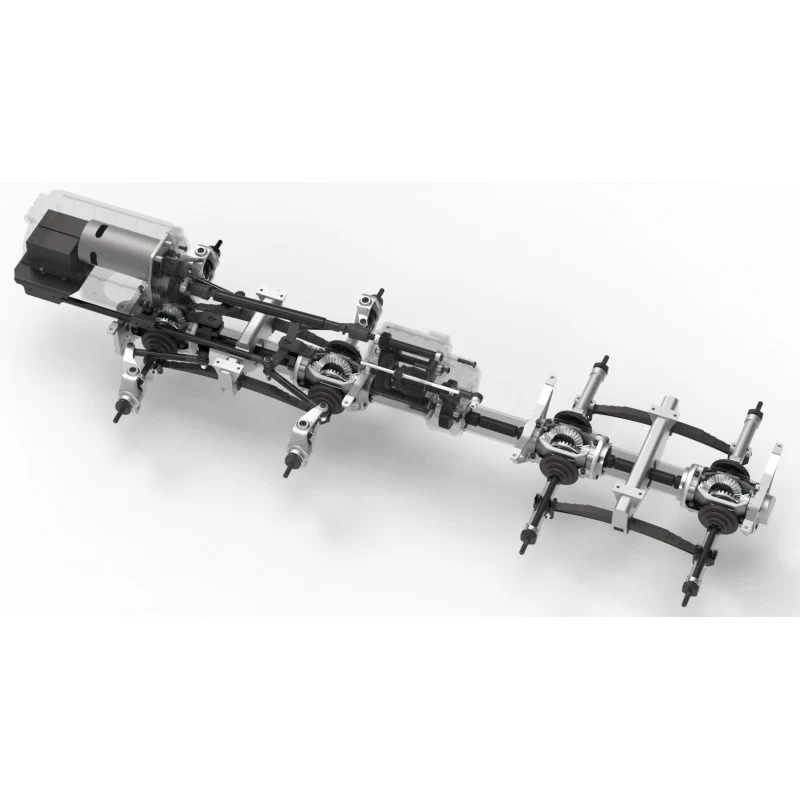 Cross-RC Camion militaire DC8 1/12 Kit - Image 18