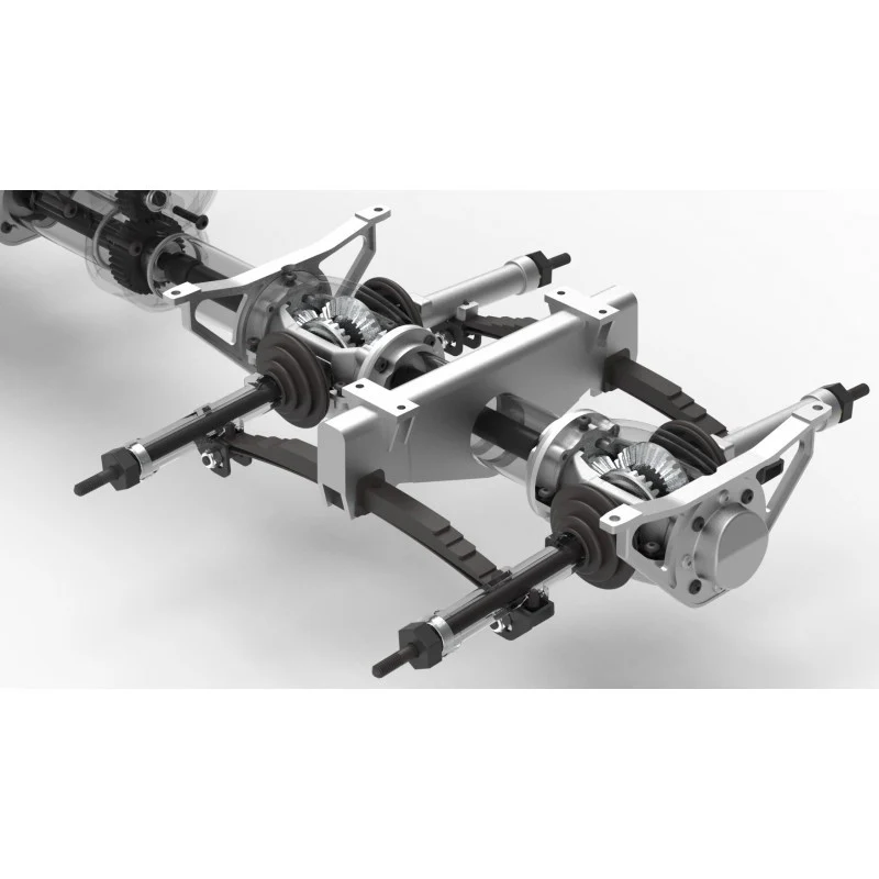 Cross-RC Camion militaire DC8 1/12 Kit - Image 22