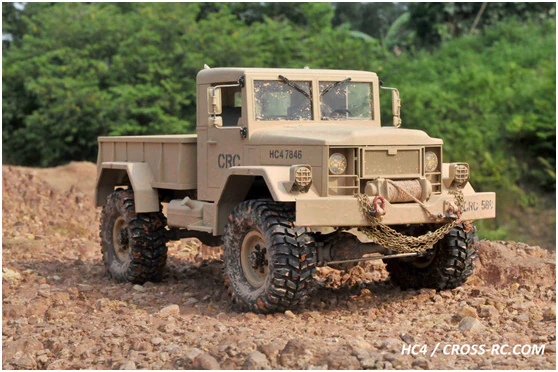 Cross-Rc Camion Militaire HC4 4x4 KIT - Image 10