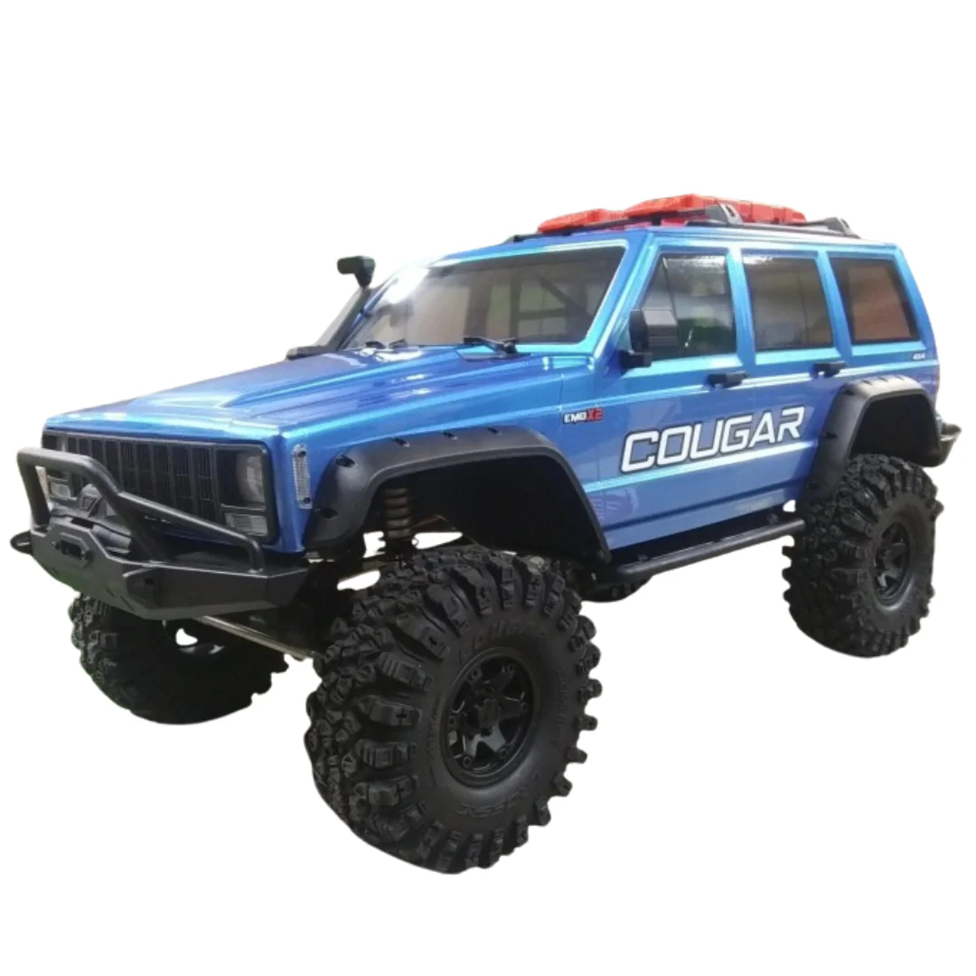 Cross-RC Crawler EMO X2 4WD 1/8 Bleu Métal KIT CRO90100168 - Image 2