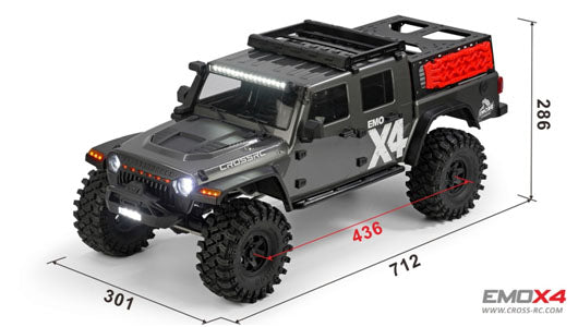 Cross-RC Crawler EMO X4 4WD 1/8 RTR CRO9010012 - Image 9