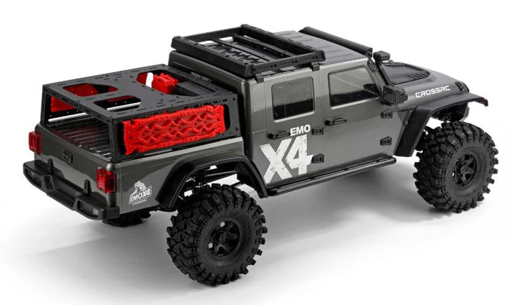 Cross-RC Crawler EMO X4 Brushless 4WD 1/8 Gris RTR CRO90100176 - Image 2