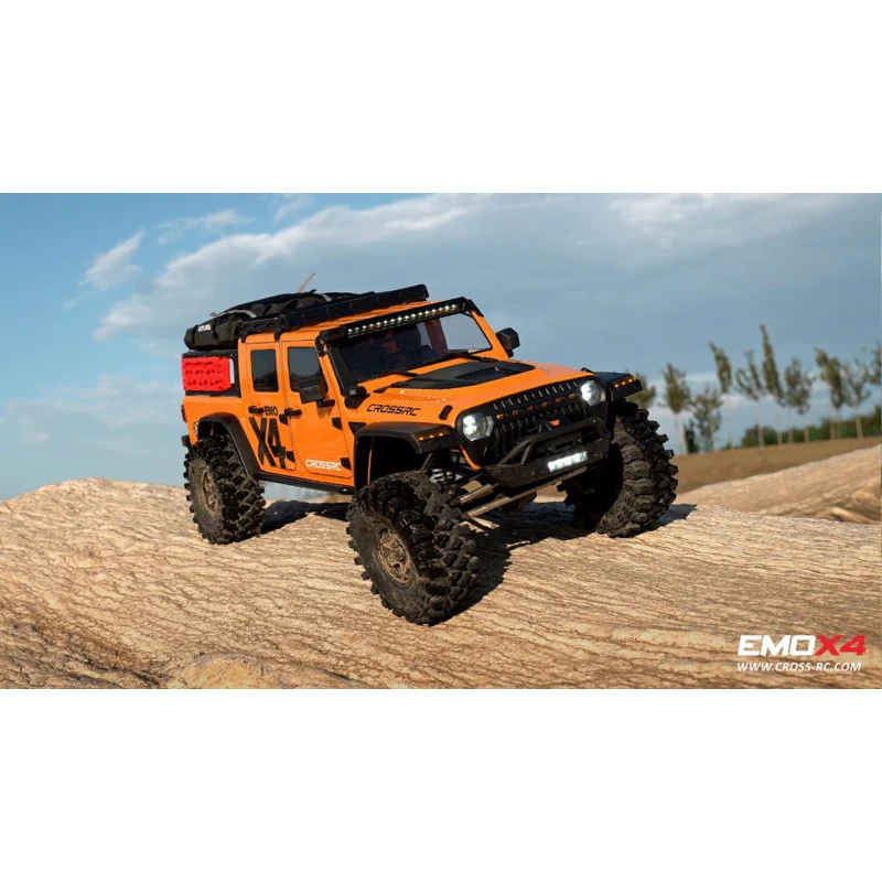 Cross-RC Crawler EMO X4 Brushless 4WD 1/8 Orange RTR CRO90100182 - Image 13