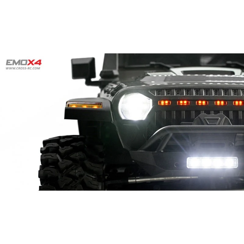 Cross-RC Crawler EMO X4 Brushless 4WD 1/8 Orange RTR CRO90100182 - Image 3