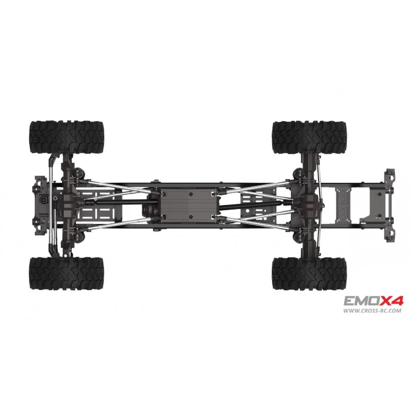 Cross-RC Crawler EMO X4 Brushless 4WD 1/8 Orange RTR CRO90100182 - Image 5