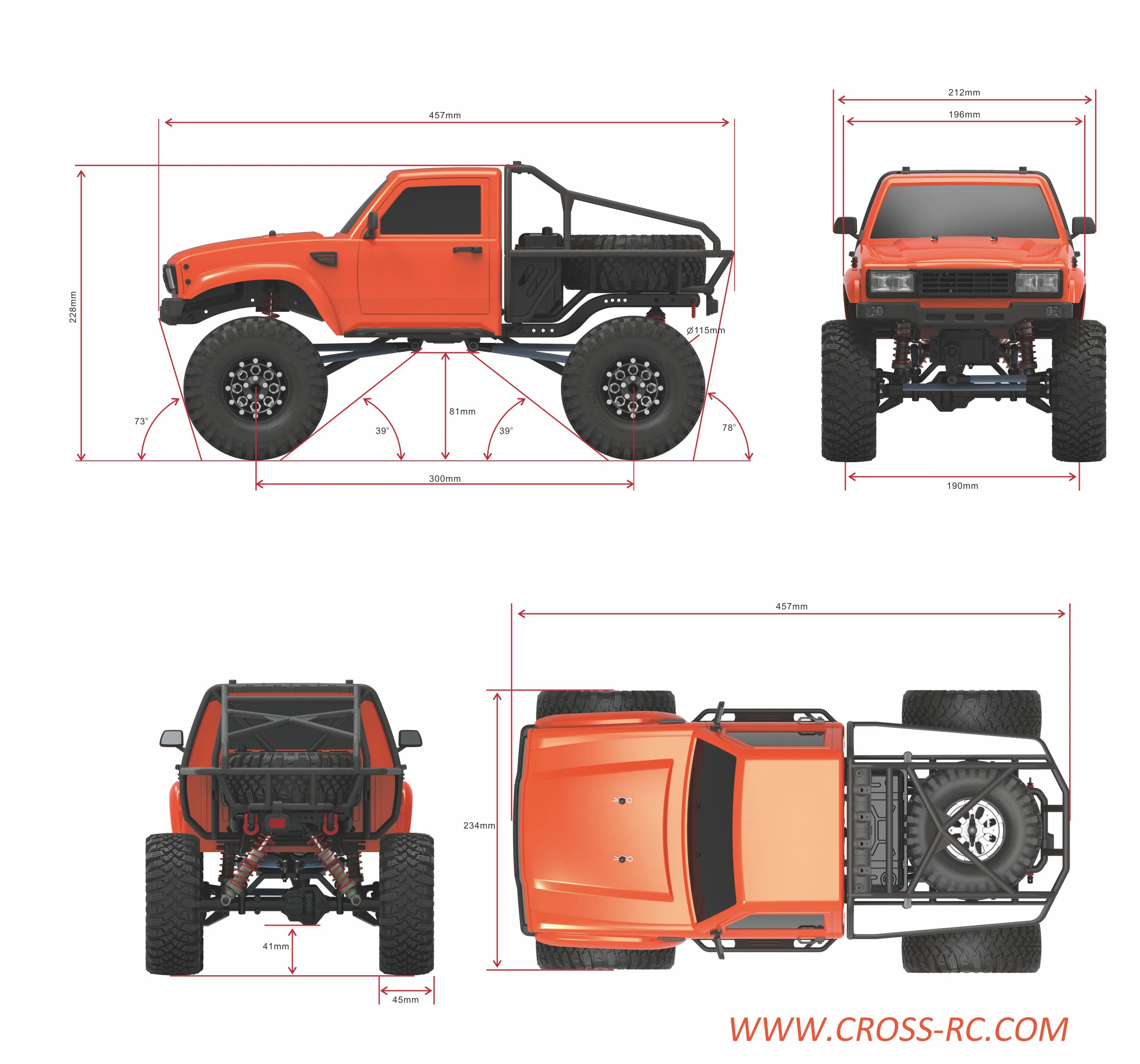Cross-RC Demon SR4 version C 4x4 KIT - Image 12