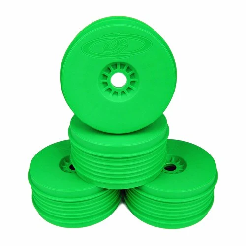 De Racing Set de 4 Jantes Speedline Plus Pour Buggy 1/8 "GREEN" DER-PSB-8G