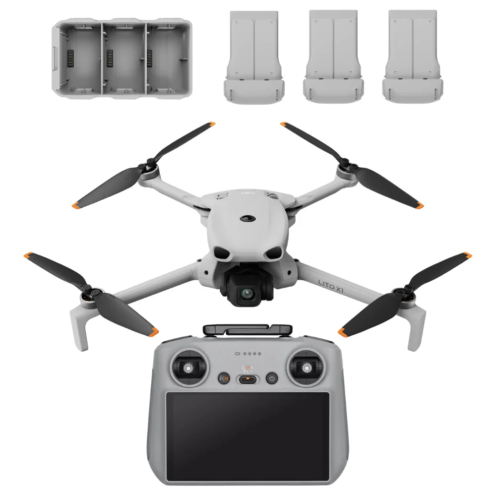 DJI Lito X1 Fly More Combo Plus + Radio RC 2