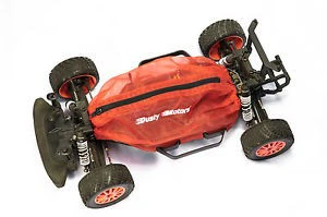 Dusty Motors Housse de protection Rustler / Bandit Rouge