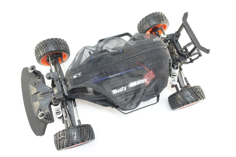 Dusty Motors Housse de protection Stampede/Rustler 4x4 Noir