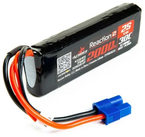 Dynamite Accu Speedpack2 7.4v 2000mah EC3 DYNB20233