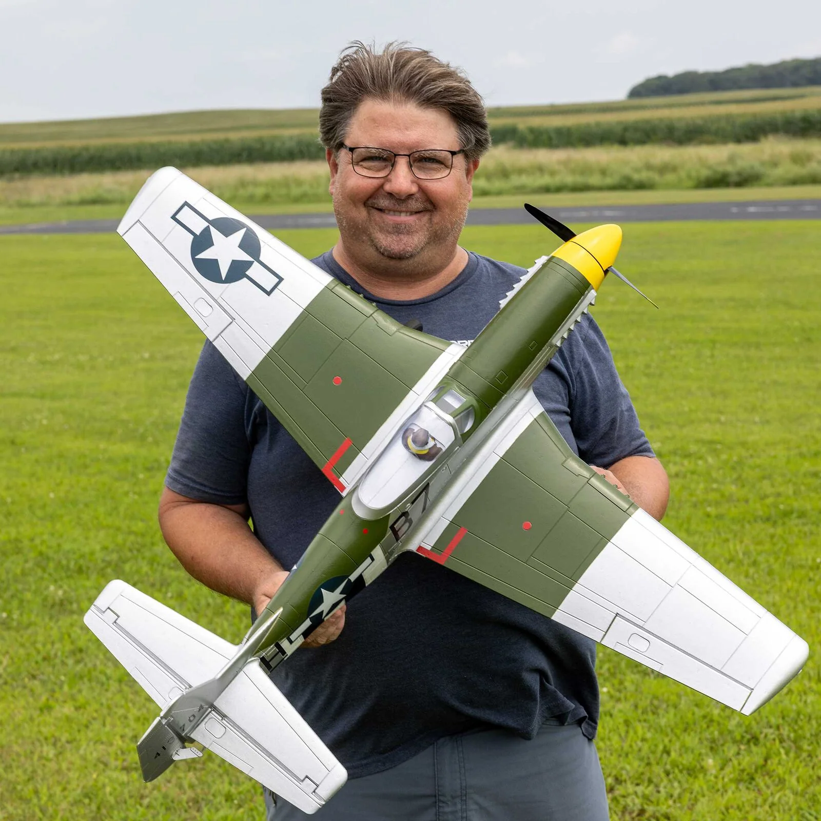 E-Flite Avion P-51D Mustang 1.0m BNF Basic AS3X EFL02650 - Image 14