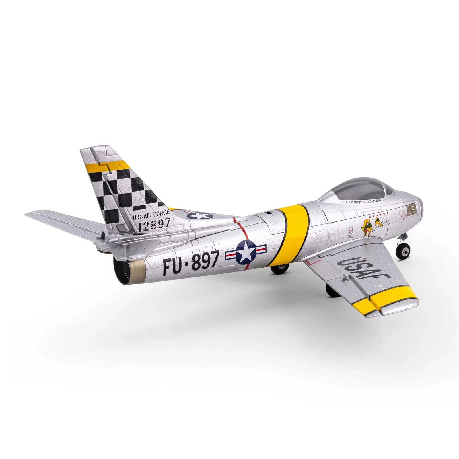 E-Flite UMX F-86 Sabre 30mm EDF Jet BNF Basic AS3X EFLU7050 - Image 6