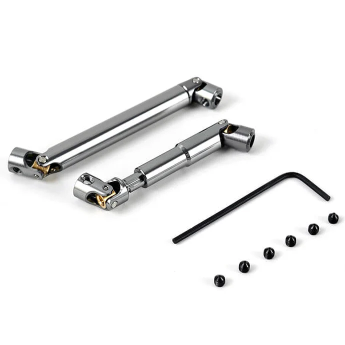 E-Zee RC Cardans central Métal (2Pcs) Jeep Willys EZ-G607-CD