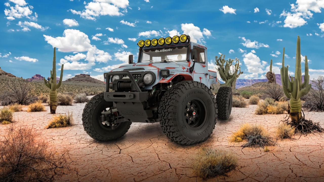 Element RC Crawler Enduro Zuul IFS2 Trail Truck Bleu RTR EL40127 - Image 4