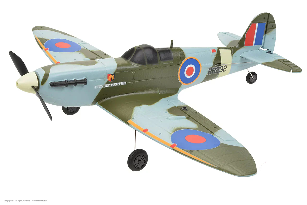 EZ-Wings Avion Mini Spitfire MK II 450mm RTF EZ-026 - Image 16