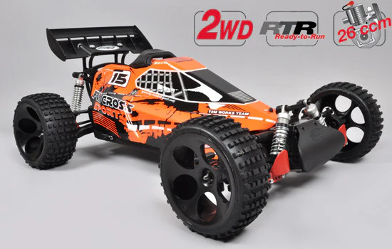 FG Fun Cross Sport 2WD RTR Zenoah 670070RZ - Image 3
