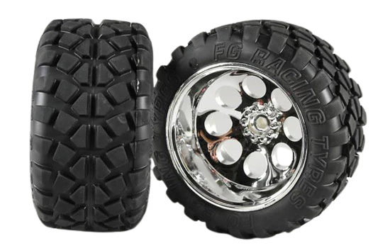 FG Pneus Stadium Truck M + Jantes (x2) 06230/07