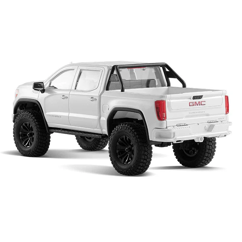 FMS Scale GMC Sierra 2019 FCX18 Brushless 4WD 1/18 RTR FMS11853RTR-WH-BL - Image 2