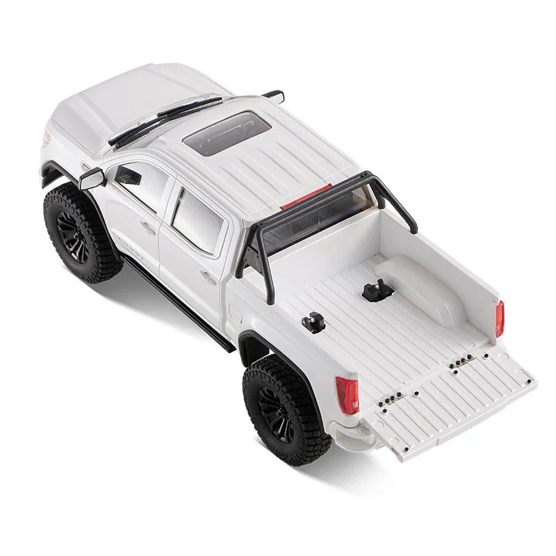 FMS Scale GMC Sierra 2019 FCX18 Brushless 4WD 1/18 RTR FMS11853RTR-WH-BL - Image 3