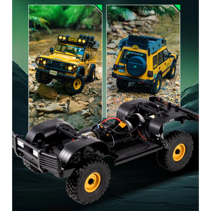 FMS Scale Land Rover Camel FCX10 RTR FMS11044RS-YL-SP - Image 4