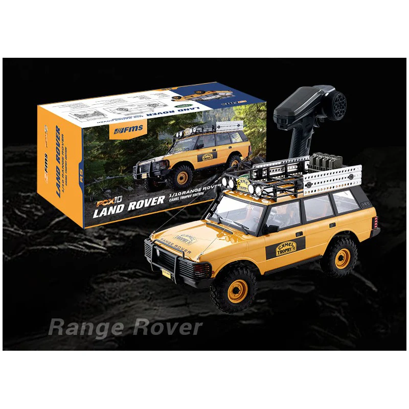 FMS Scale Land Rover Camel FCX10 RTR FMS11044RS-YL-SP - Image 6