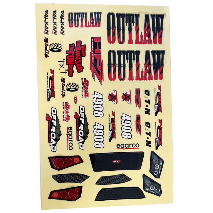 FTX Carrosserie Outlaw Rouge FTX8350R - Image 2