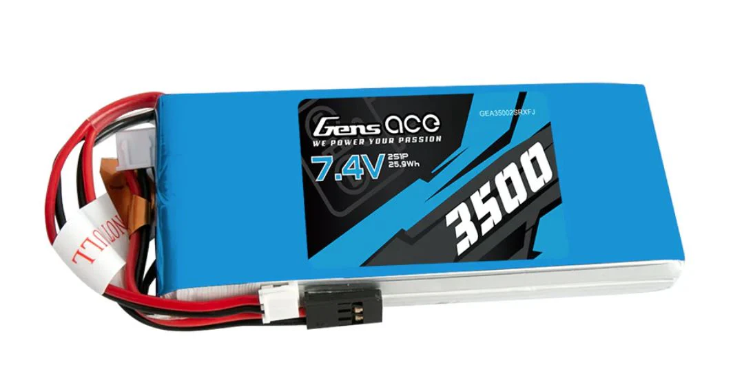 Gens Ace Accu Li-Po 7.4v 3500 mah JR GEA35002SRXFJ