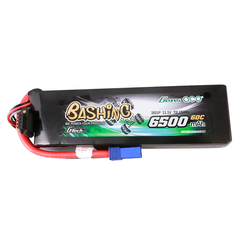 Gens Ace Accu lipo G-Tech 11.1v 6500mAh 60C EC5 GEA653S60E5GT - Image 3