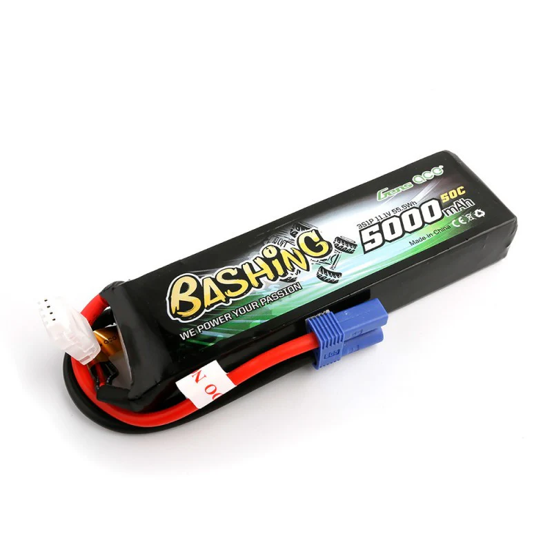 Gens Ace Bashing Accu lipo 11.1v 5000mAh 3S1P 60C EC5