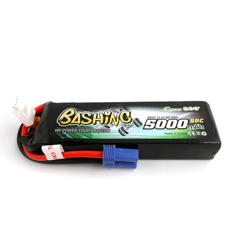 Gens Ace Bashing Accu lipo 11.1v 5000mAh 3S1P 60C EC5 - Image 2